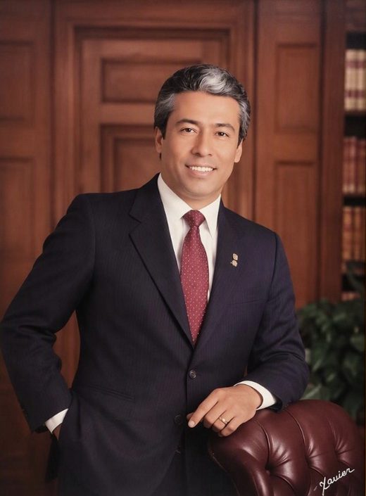 Guillermo A. Garza during his banking career